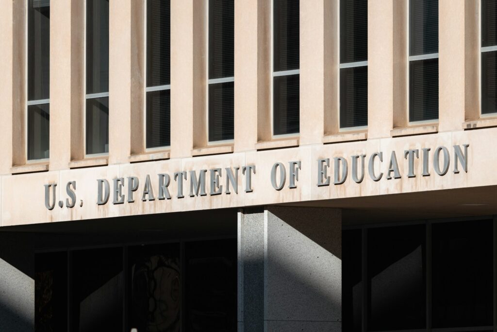 The US department of education building in washington, dc